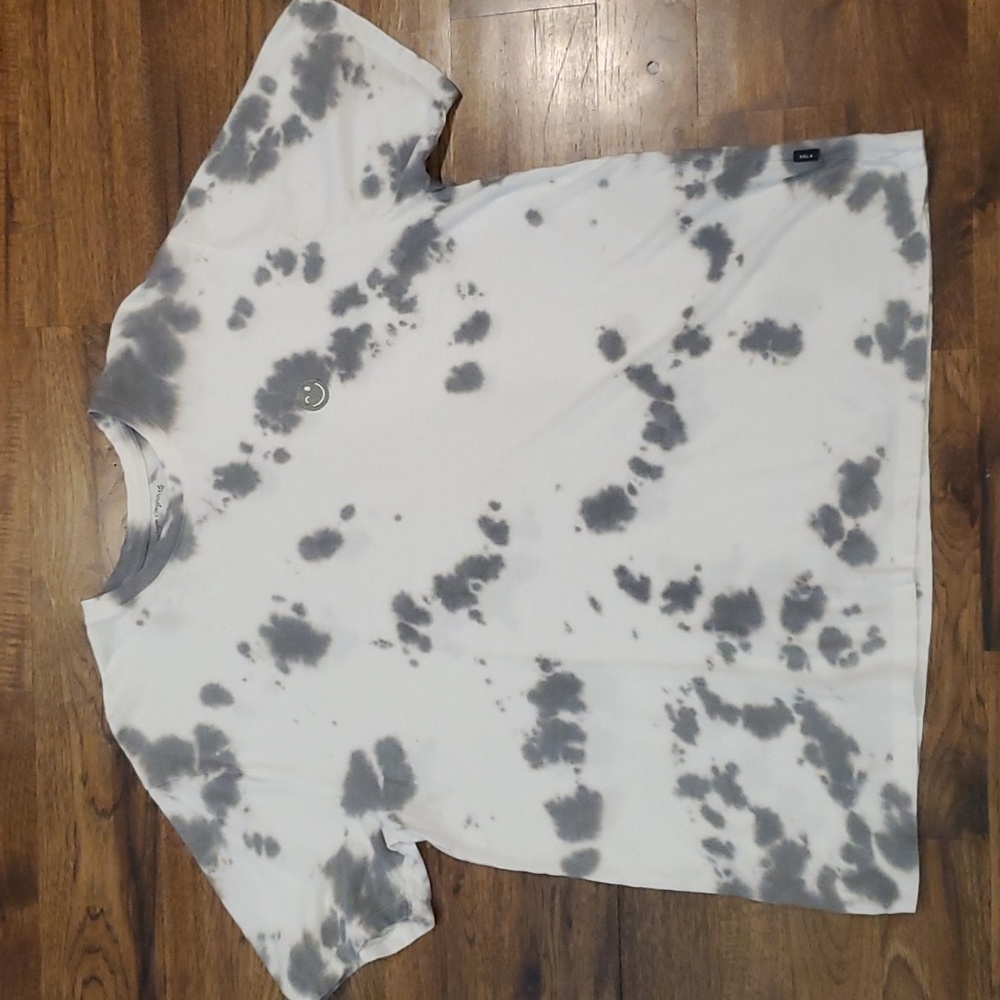 Mens Vintage Originals white & gray tie dye tshirt size L